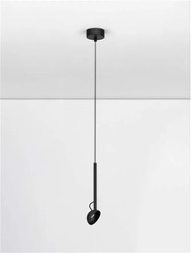 Pendul LED ajustabil design minimalist OLA negru