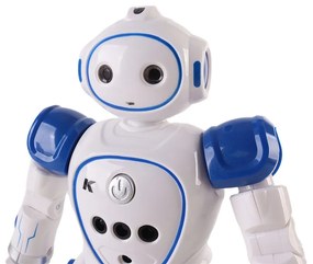 Cady robot inteligent jucărie interactivă cu senzori albastru