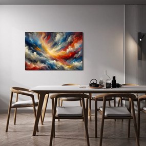 Tablou furtună abstractă