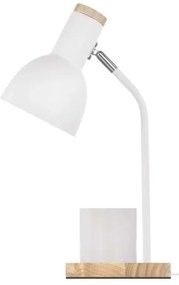 Lampă de masă POPPY 1xE27/25W/230V albă