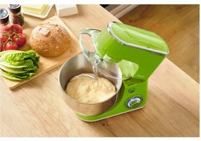 Sencor - Robot de bucătărie cu bol din oțel inoxidabil, 1300 W/230 V, verde