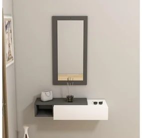 Raft Sepona (antracit + alb) . 1094803