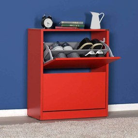 Pantofar Adore Mini, 2 compartimente, capacitate 12 perechi, 73 x 84 x 26 cm