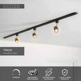 Lucide 09952/01/30-Spot pentru șină TRACK 1xG10/M16/50W/230V