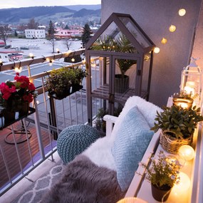 Seră de balcon, gri, ORSIO
