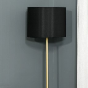 HomCom lampa de podea, abajur textil, lampa de sol | AOSOM RO