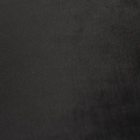 Abajur din catifea neagră 35/35/20 cu interior auriu