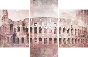 Tablou - Carte poștală de epocă a orașului N⁰2 (90x60 cm)