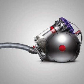 Aspirator fara sac Dyson Big Ball Parquet 2 228566-01, 600 W, 165 AW, 1,5 l, Tehnologie Radial Root Cyclone in 2 trepte, Recuperare automata in pozitie verticala, Nichel/Violet