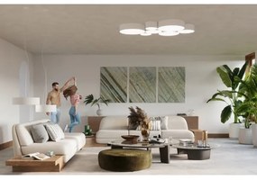 Lustră pe cablu ARENA 45 3xE27/60W/230V alb