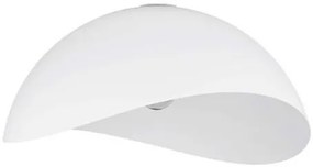 Lustra aplicata design decorativ OPSI alb D-50cm