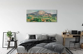 Tablouri canvas Art luncă în vederea partea de sus