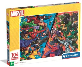 Marvel VS Villains Puzzle Clementoni 104 piese