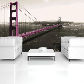 Fototapet - Pod- Golden Gate (152,5x104 cm)