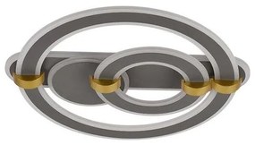 Plafonieră LED reglabilă LED/120W/230V 3000-6500K + telecomandă