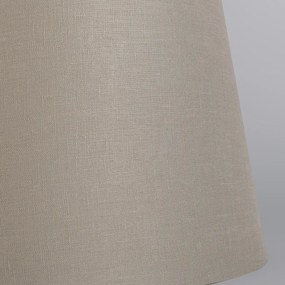 Abajur din in taupe 35/30/18