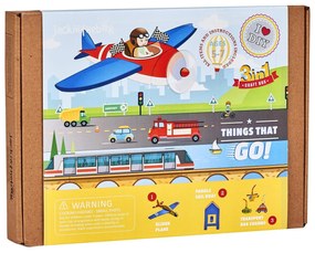 KIT CREATIE 3-IN-1 DIFERITE VEHICULE - JACK IN THE BOX (JK10039)