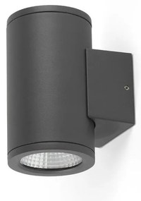 Aplica LED exterior iluminat arhitectural IP54 TOND 2L 2700K