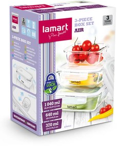 Set 3 caserole Lamart LT6011 Air