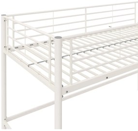 Pat pentru copii alb înalt 90x200 cm Jodie – Støraa