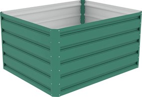 Patură înălțată G21 Daisy 100 x 80 x 52 cm, dintablă, verde