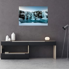 Tablou cu ghețari (90x60 cm)