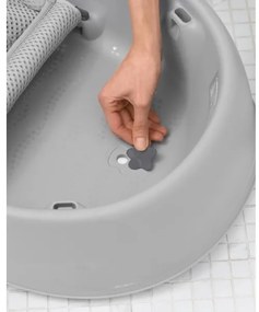 Skip Hop - Cadă pentru bebeluși MOBY 3 cu suport ergonomic, gri