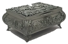 Caseta Metal Bijuterii Medie