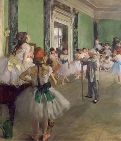 Reproducere The Dancing Class, c.1873-76, Degas, Edgar