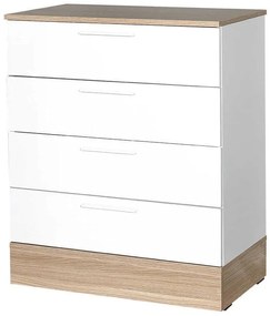 Comodă Seraphina 1 (stejar + alb) . 1109357
