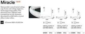 Lustra LED suspendata design elegant Miracle sp d40