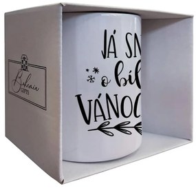 Cană de Crăciun Bohemia Gifts - Visez la unCrăciun alb, 350 ml