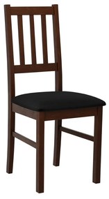 Scaun sufragerie Dalam IV (Nuc + Negru) . 1103396