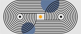 Tablou - Abstracție minimalistă N⁰3 (120x50 cm)