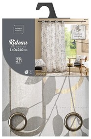 Draperie gri 140x240 cm Roseris – douceur d'intérieur