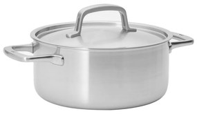 Cratiță cu capac din oțel inoxidabil 4 l adecvată pentru plita cu inducție Lucca 3.0 – FABINI