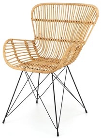 Scaun K335 rattan natural