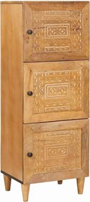 vidaXL Bufet cu raft Maro deschis 40 x 33 x 110 cm Lemn masiv de mango