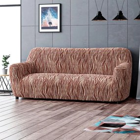 Gaico Huse bielastice UNIVERSO NOU dungi maro fotoliu triplu (l. 170 - 220 cm)