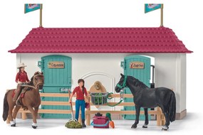 Schleich - Casă mare cu grajduri și accesorii96 cm