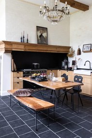 Masa dining, din lemn de acacia, Frequency
