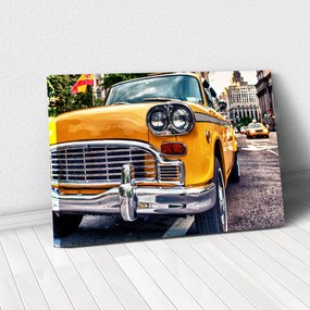 Tablou Canvas - Old taxi in New York 40 x 65 cm
