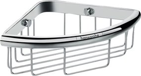 Etajera dus de colt Hansgrohe Logis Universal crom