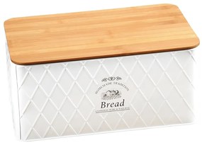 Kesper 1804563 Cutie pentru pâine cu tăbliță, 32,5x 15 x 21 cm