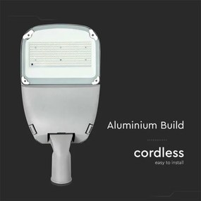 Lampă stradală solară LED SAMSUNG CHIP 50W 6,4V IP65 4000K + telecomandă