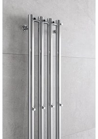 P.M.H. R2C - Radiator de baie tip scară ROSENDAL 350 W 150 cm crom lucios
