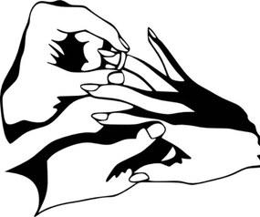 Serviciu de personalizare cu inele argintii sau aurii a lumanarilor de nunta