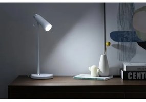 Lampă LED dimabilă de masă cu încărcare fără fir Qi Immax 08990L TIT LED/12W/230V alb