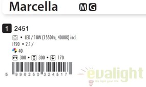 Plafoniera LED design modern Marcella 2451 RX
