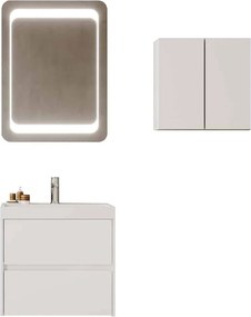 Set lemn masiv Mobilier Baie Suspendat Paige Model P1